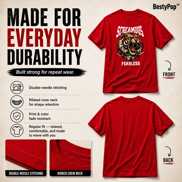 Mens_Crew_Neck_T-Shirt_-_Fearless_(170_Gsm_Single_Jersey)
