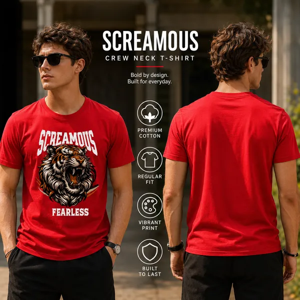 Mens_Crew_Neck_T-Shirt_-_Fearless_(170_Gsm_Single_Jersey)