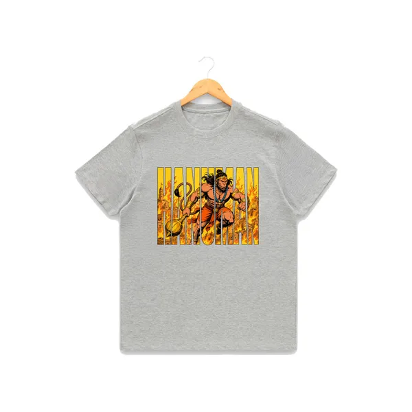 Womens_Graphic_Print_Round_Neck_T-Shirt_-_Hanuman_(170_Gsm_Single_Jersey)