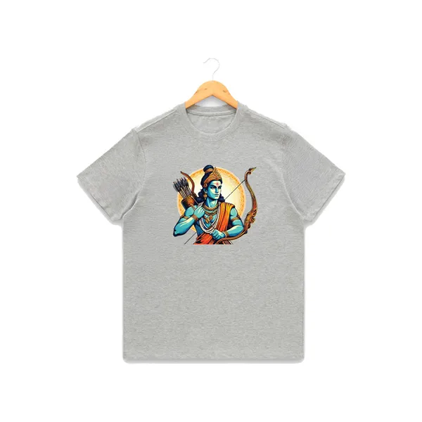 Womens_Graphic_Print_Round_Neck_T-Shirt_-_Jai_Shree_Ram_(170_Gsm_Single_Jersey)