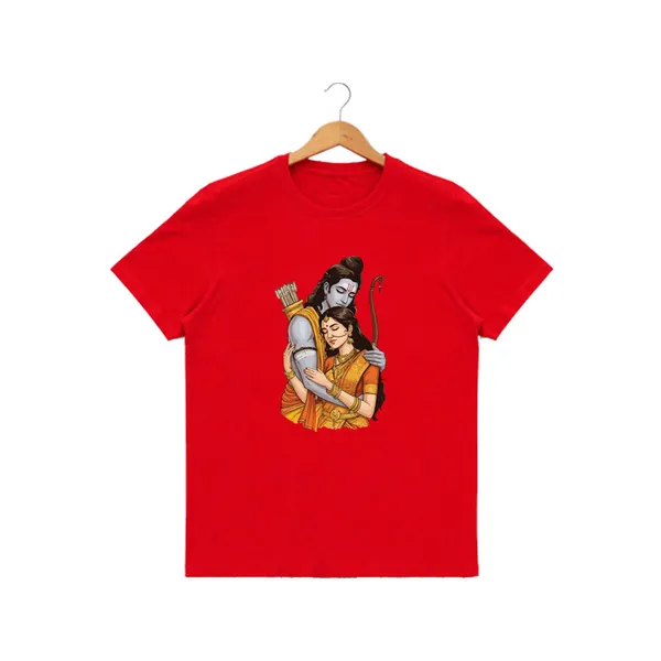 Womens_Graphic_Print_Round_Neck_T-Shirt_-_Jai_Shree_Ram_(170_Gsm_Single_Jersey)