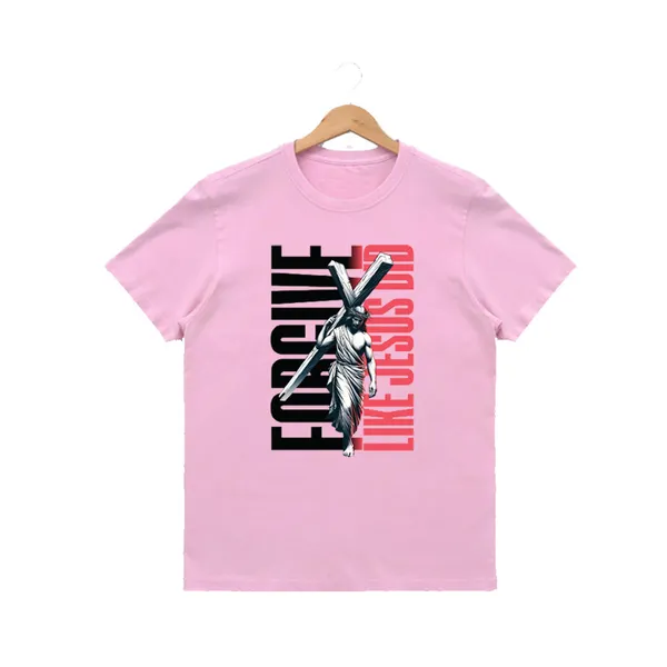 Womens_Graphic_Print_Round_Neck_T-Shirt_-_Jesus_(170_Gsm_Single_Jersey)