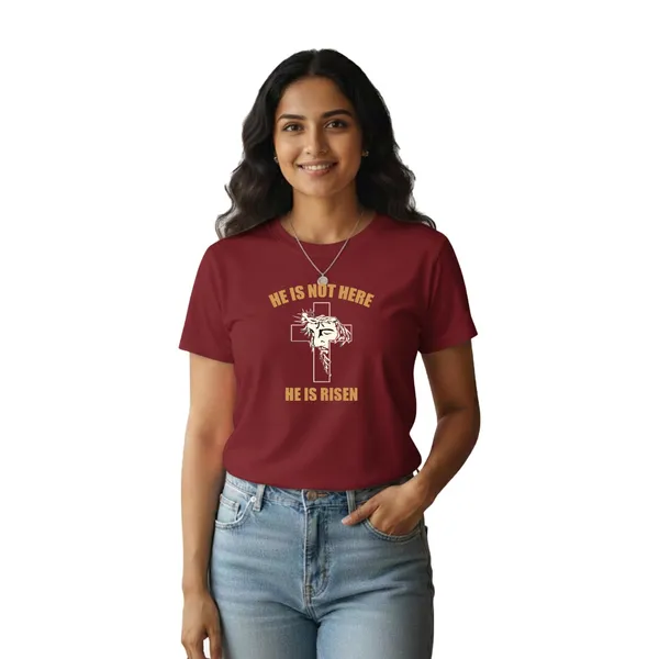 Womens_Graphic_Print_Round_Neck_T-Shirt_-_Jesus_(170_Gsm_Single_Jersey)