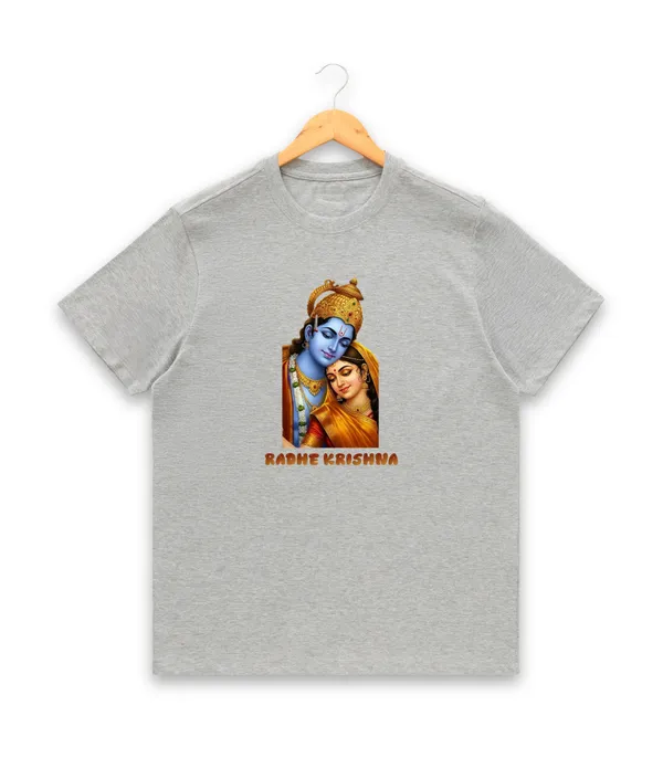 Womens_Graphic_Print_Round_Neck_T-Shirt_-_Krishna_(170_Gsm_Single_Jersey)