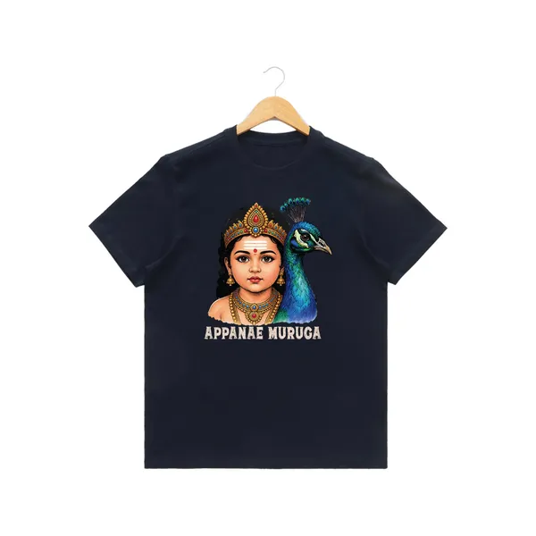 Womens_Graphic_Print_Round_Neck_T-Shirt_-_Murugan_(170_Gsm_Single_Jersey)