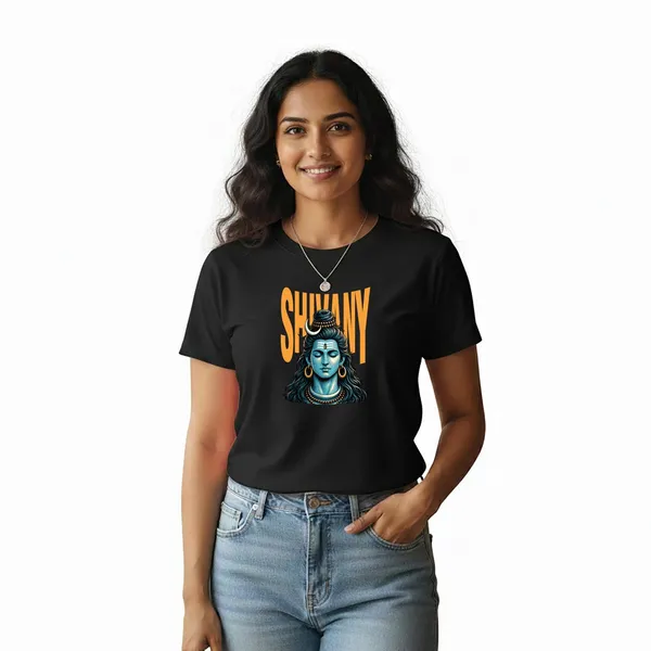 Womens_Graphic_Print_Round_Neck_T-Shirt_-_Shivan_(170_Gsm_Single_Jersey)