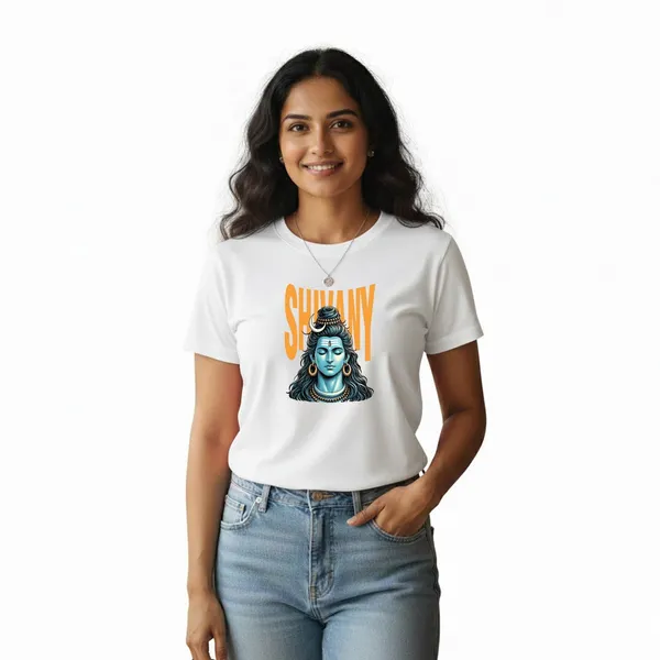 Womens_Graphic_Print_Round_Neck_T-Shirt_-_Shivan_(170_Gsm_Single_Jersey)