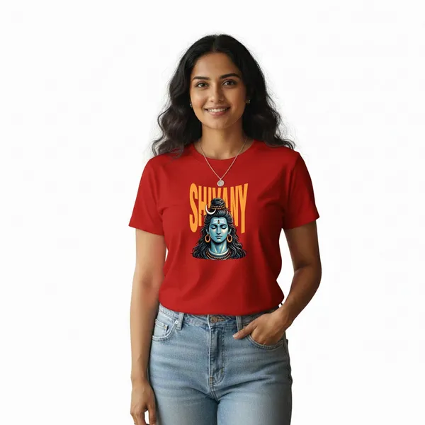 Womens_Graphic_Print_Round_Neck_T-Shirt_-_Shivan_(170_Gsm_Single_Jersey)