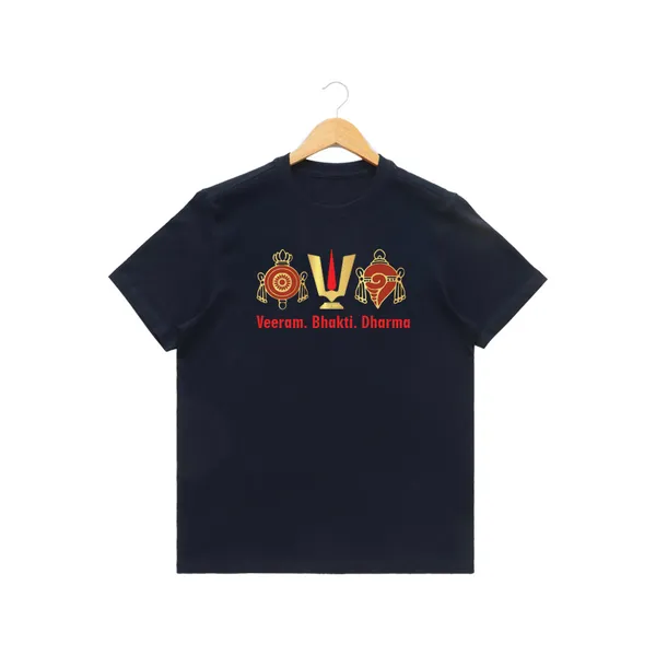 Womens_Graphic_Print_Round_Neck_T-Shirt_-_Thirupathi_Balaji_(170_Gsm_Single_Jersey)