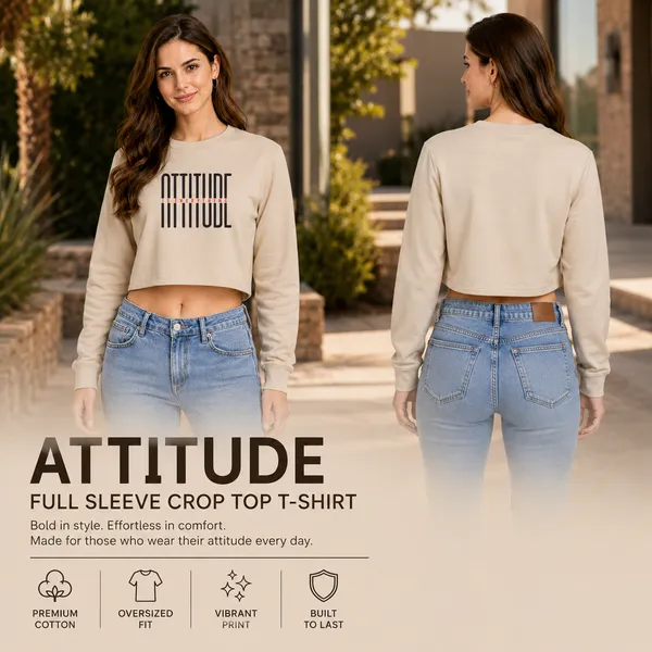 Womens_Oversized_Full_Sleeve_Crop_Top_-_Attitude_(270_Gsm_French_Terry)