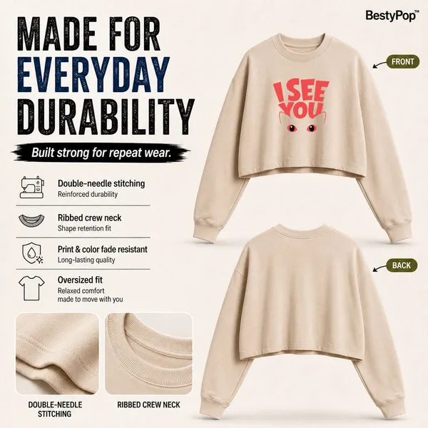 Womens_Oversized_Full_Sleeve_Crop_Top_-_I_See_You_(270_Gsm_French_Terry)