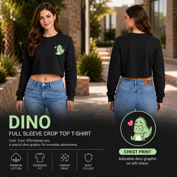 Womens_Oversized_Full_Sleeve_Crop_Top_-_Dino_(270_Gsm_French_Terry)