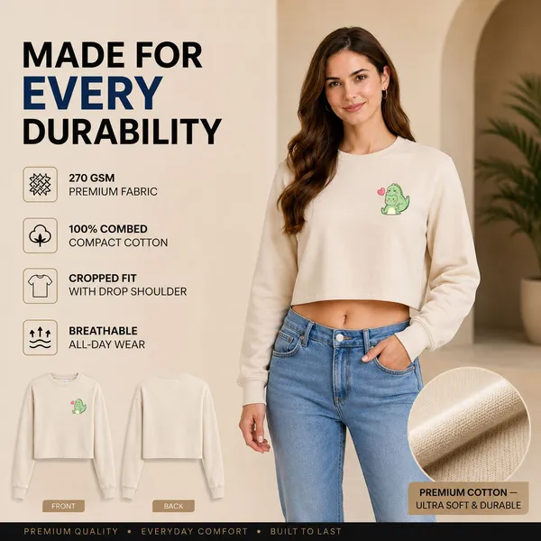Womens_Oversized_Full_Sleeve_Crop_Top_-_Dino_(270_Gsm_French_Terry)