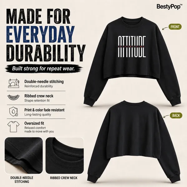 Womens_Oversized_Full_Sleeve_Crop_Top_-_Attitude_(270_Gsm_French_Terry)