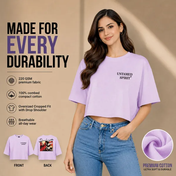 Womens_Oversized_Half_Sleeve_Crop_Top_-_220_Gsm