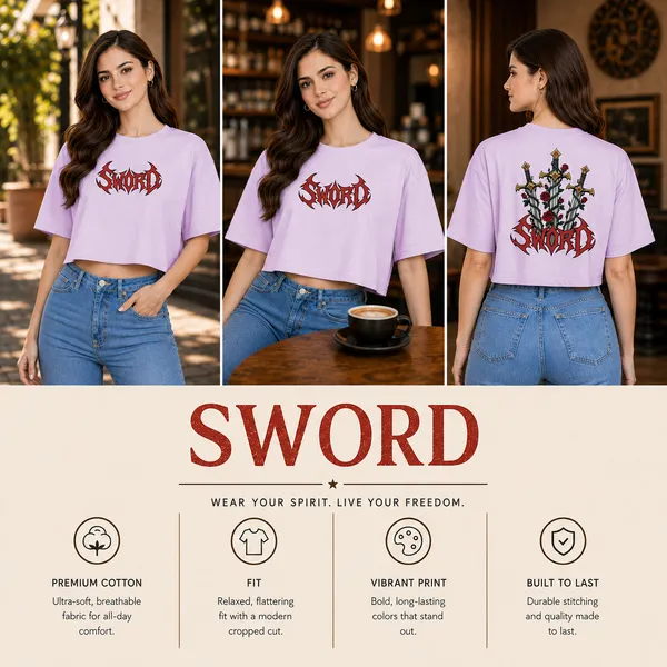 Womens_Oversized_Half_Sleeve_Crop_Top_-_220_Gsm