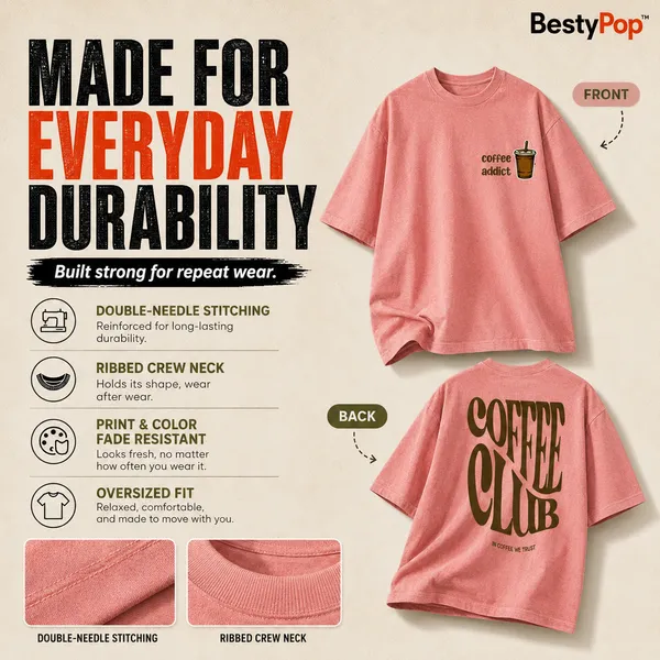 Womens_Oversized_T-Shirt_-_Coffee_Club_(225_Gsm_Heavyweight_Fabric)