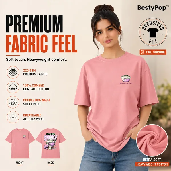Womens_Oversized_Graphic_T-Shirt_-_Spooky_(225_Gsm_Heavyweight_Fabric)