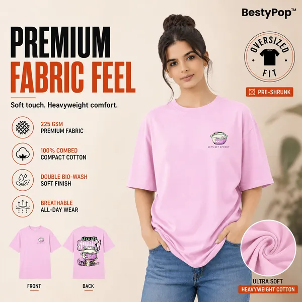 Womens_Oversized_Graphic_T-Shirt_-_Spooky_(225_Gsm_Heavyweight_Fabric)