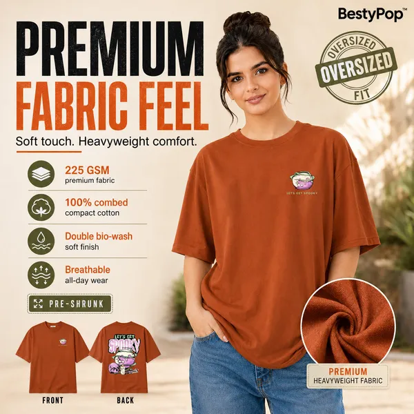Womens_Oversized_Graphic_T-Shirt_-_Spooky_(225_Gsm_Heavyweight_Fabric)