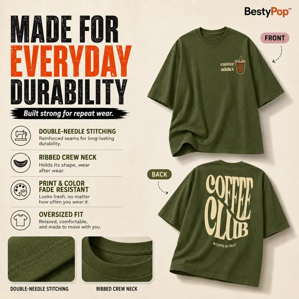 Womens_Oversized_T-Shirt_-_Coffee_Club_(225_Gsm_Heavyweight_Fabric)