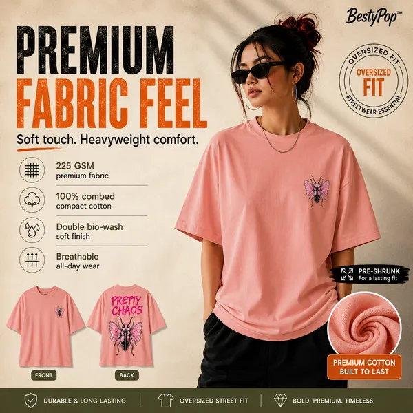 Womens_Oversized_T-Shirt_-_Pretty_Chaos
