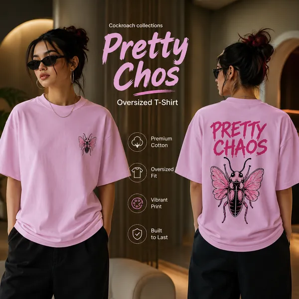 Womens_Oversized_T-Shirt_-_Pretty_Chaos