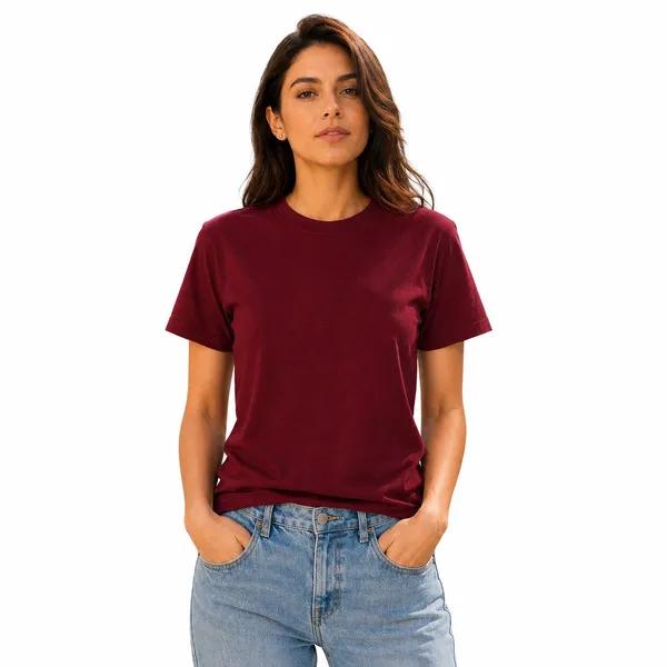 Womens_Plain_Round_Neck_T-Shirt