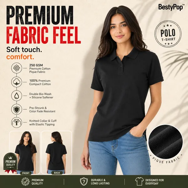 Womens_Plain_Polo_T-Shirt
