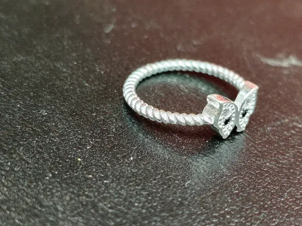 Silver_Tone_Butterfly_Stone_Adjustable_Ring_For_Women