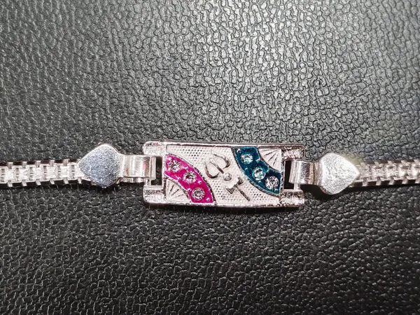 Silver_Enamel_Charm_Bracelet_For_Women
