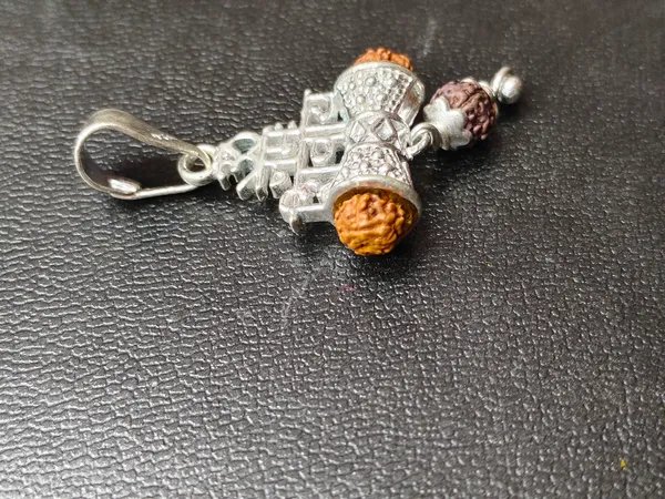 Silver_Tone_Om_Namah_Shivaya_Rudraksha_Religious_Pendant_For_Unisex