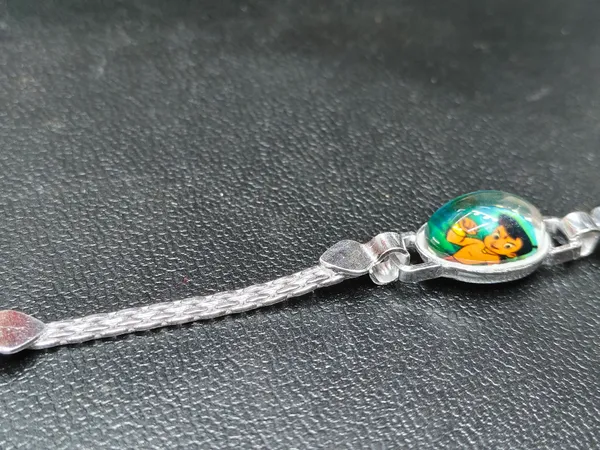 Silver_Tone_Cartoon_Charm_Chain_Bracelet_For_Unisex