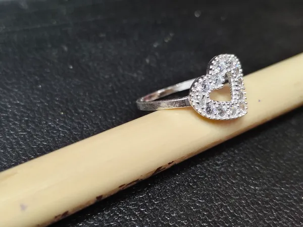 Silver_Open_Heart_Stone_Ring_For_Women