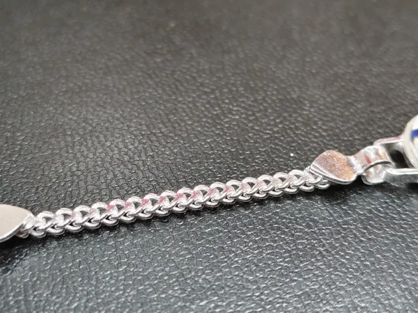 Silver_Cartoon_Charm_Chain_Bracelet_For_Unisex
