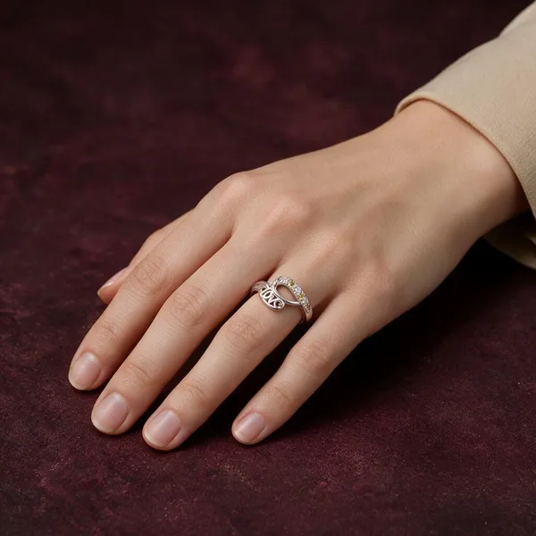 Silver_Openwork_Stone_Embellished_Ring_For_Women