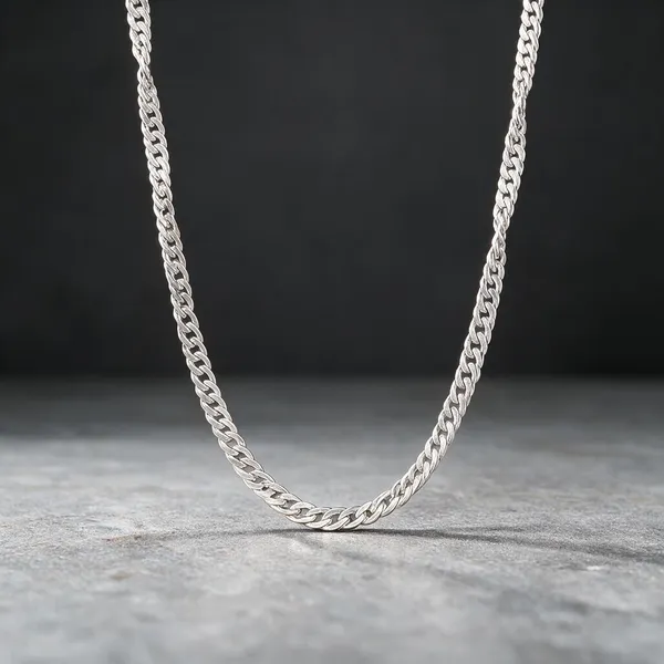 Silver_Braided_Chain_Necklace_For_Men