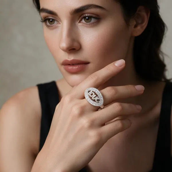 Silver_Love_Oval_Stone_Statement_Ring_For_Women