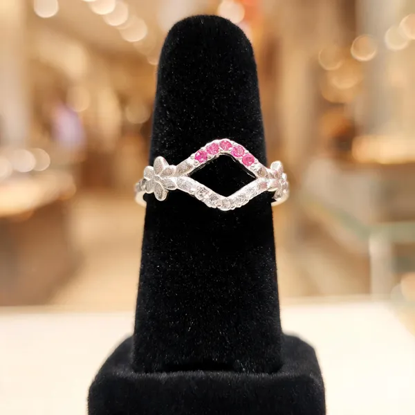 Silver_Pink_Clear_Stone_Geometric_Ring_For_Women