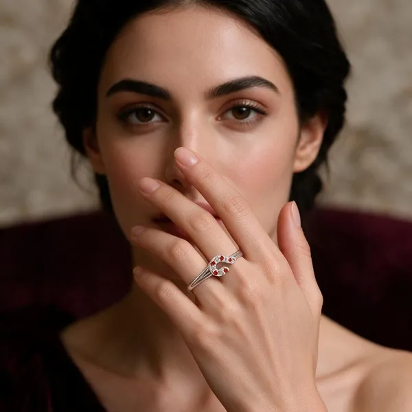 Silver_Red_Crystal_Stone_Ring_For_Women