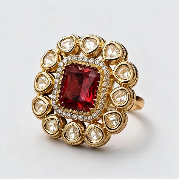 Ad_Cushion_Kundan_Foil_Polki_Modak_Wreath_Cocktail_Ring