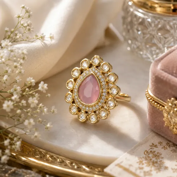 Cz_Pear_Kundan_Foil_Polki_Round_Halo_Cocktail_Ring