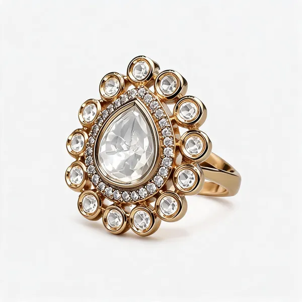 Cz_Pear_Kundan_Foil_Polki_Round_Halo_Cocktail_Ring