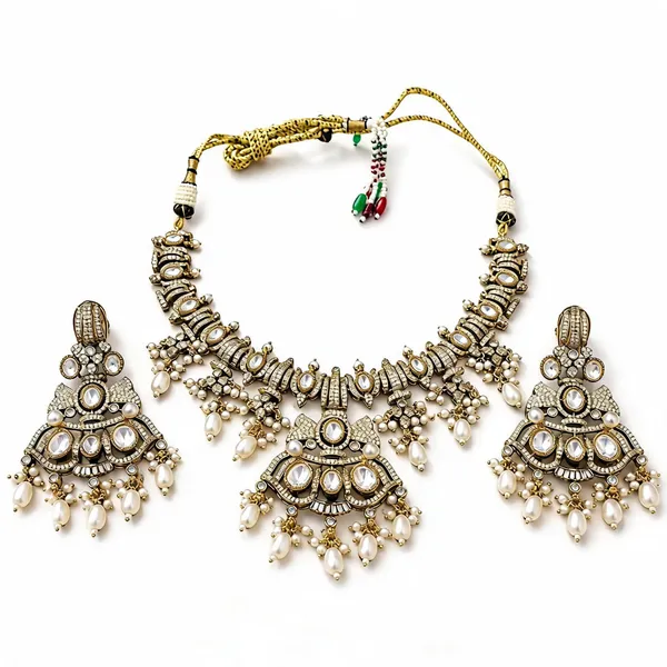 Kundan_Polki_Fan_Arch_Pendant_Necklace_Set