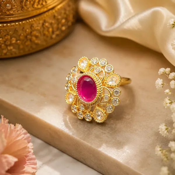 Cz_Kundan_Polki_Oval_Filigree_Orbit_Cocktail_Ring