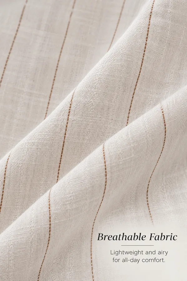 White_Linen_Rust_Iron_Striped_Casual_Shirt_for_Men