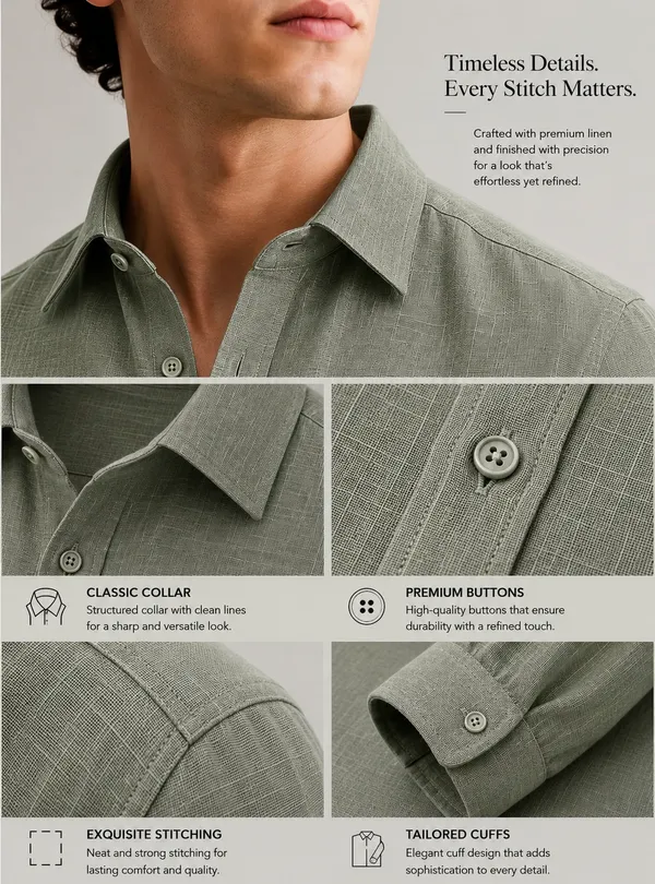 Olive_Linen_Classic_Fit_Shirt_for_Men