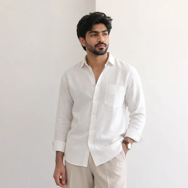 White_Linen_Casual_Shirt_for_Men