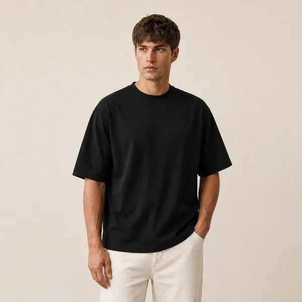 Black_Cotton_Relaxed_Fit_T-Shirt_for_Men