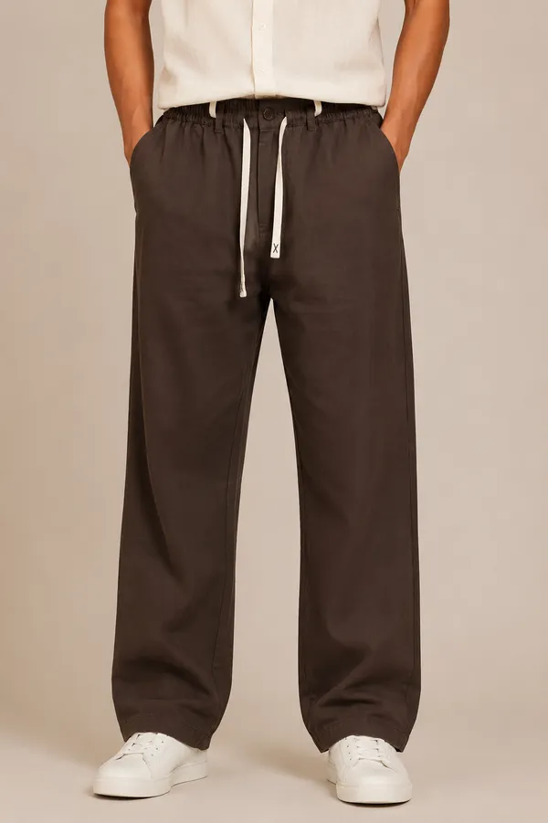 Brown_Casual_Fit_Jogger_Trousers_for_Men